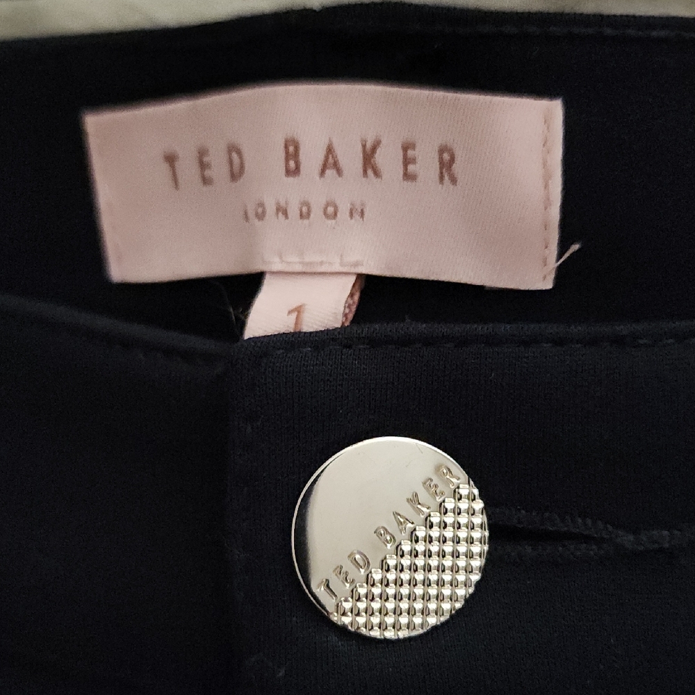 Ted Baker Skinny Trousers With Zippered Ankles